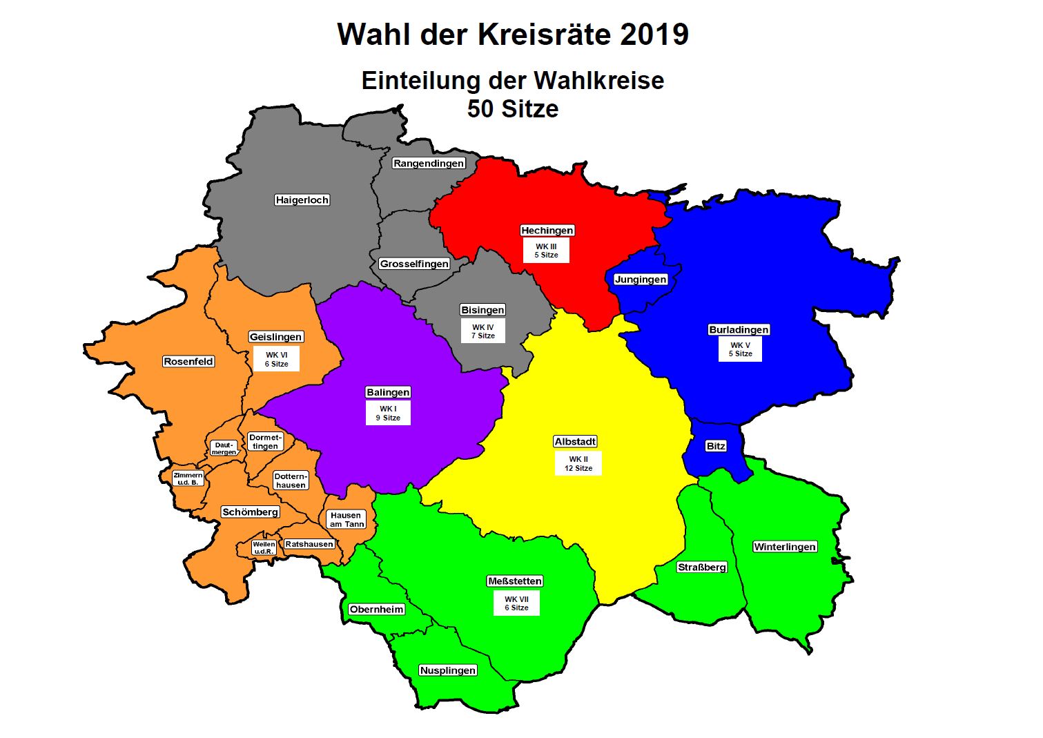 Landratsamt Zollernalbkreis: Europa- und Kommunalwahl 2019